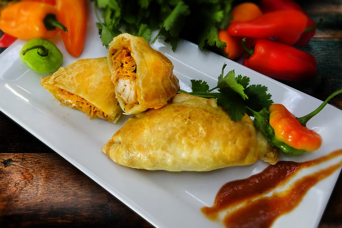 Chicken Sofrito Empanadas